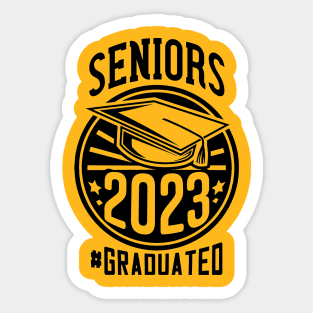 Seniors 2023 Graduated Sticker